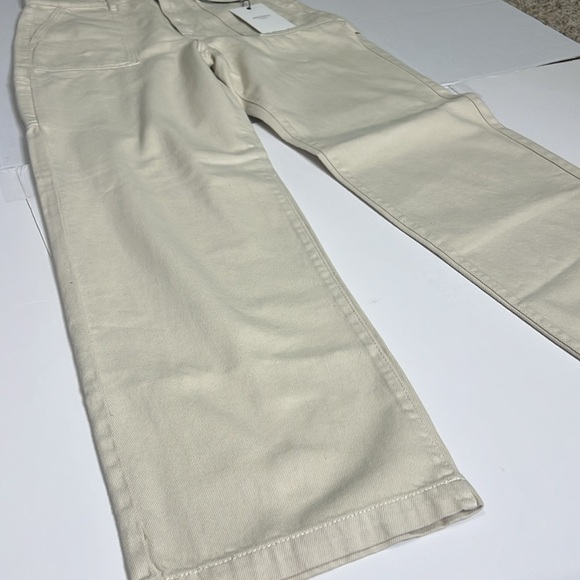 NWT Hidden Logan Jeans Pant Cream 28 Waist - Picture 3 of 7